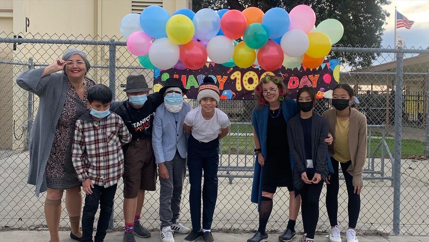 Everyone dressing up as 100-year-olds for 100th day of school