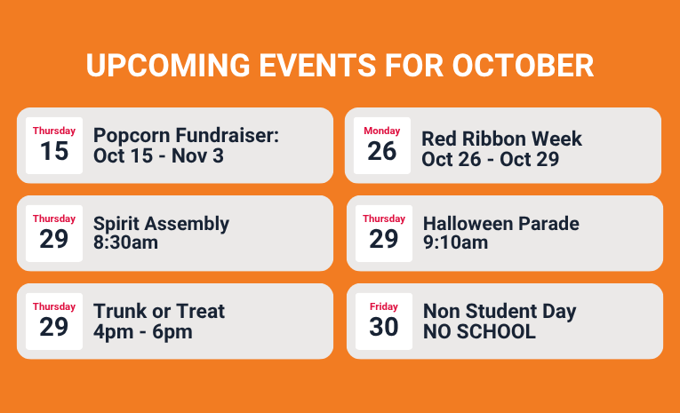 Upcoming Events for October - article thumnail image