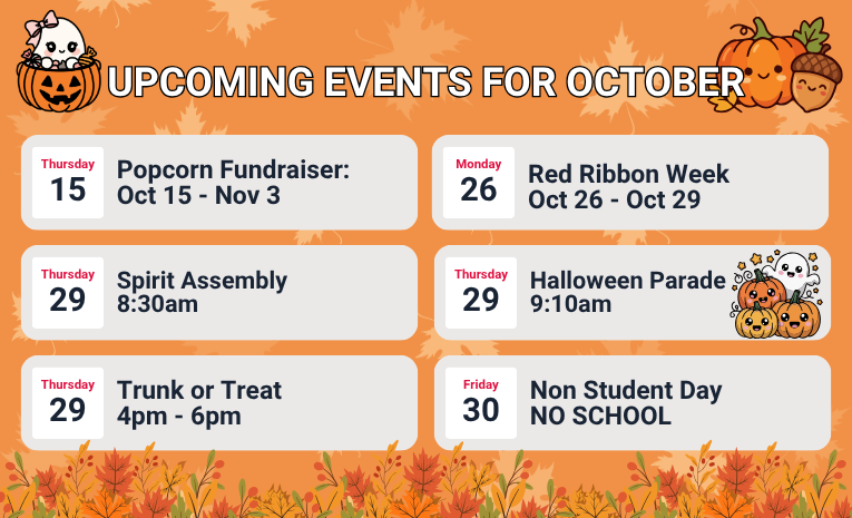 Upcoming Events for October - article thumnail image