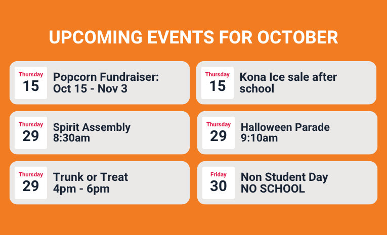 Upcoming Events for October - article thumnail image